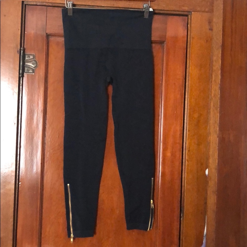 Spanx Zipper Leggings